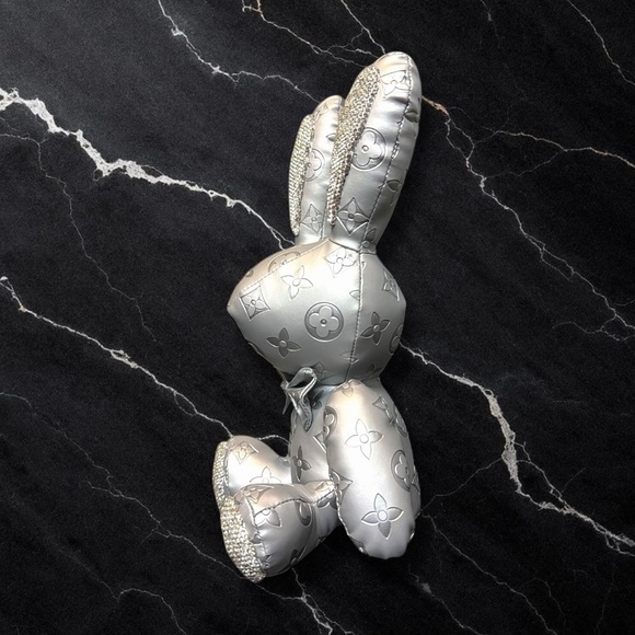 Elegant Special Print Bunny! - SIVER - Picture 3 of 5